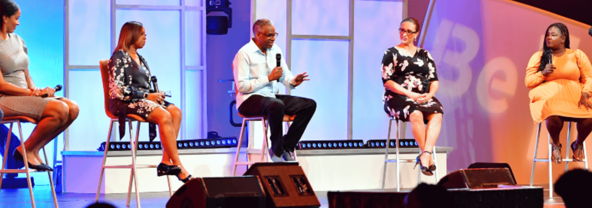 An image of Steven Bullock onstage. Ask Steven to be your next speaker or guest.