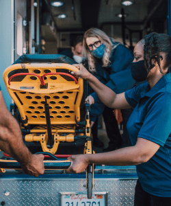 The image depicts an individual severely injured. At the Law Office Steven Bullock, we pursue wrongful death or personal injury lawsuits in cases of severe injury.